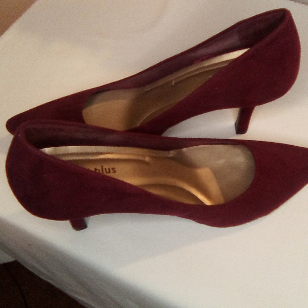 Suede shoes
